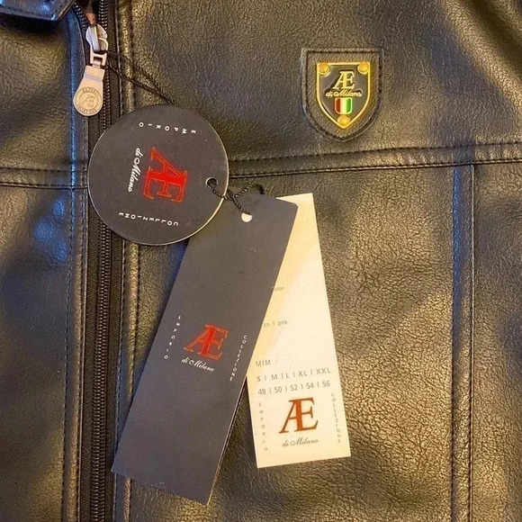 AE Di  Milano Genuine Italian Lightweight spring jacket New With Tags - Picture 3 of 14
